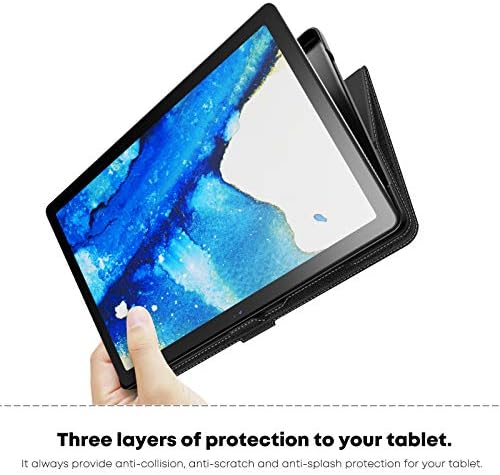Калъф INFILAND Galaxy Tab A7 10,4 2020, Многоугольный калъф-поставка с функция за автоматично включване /изключване на захранването,