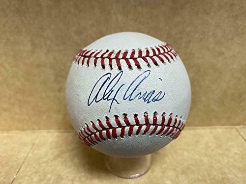 Алекс Ариас Чикаго Къбс Ретро Бейзбол с автограф N. l. W / Coa - Бейзболни Топки с автографи