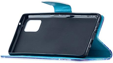 LEMAXELERS е Съвместим с Galaxy A32 5G Калъф Траен Лек за Носене-портфейл от изкуствена кожа със Сгъваща се Стойка, Държач за карти,