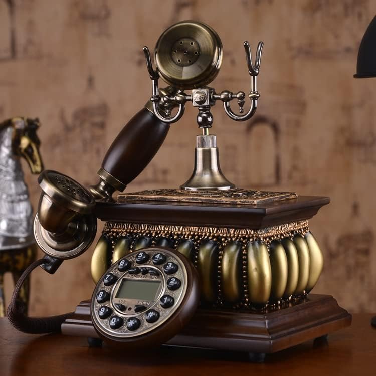 MMLLZEL Ретро Телефон Стари Ретро Телефон Тенис на Кабелната Стационарен телефон с дисплей id На обаждащия се за Домашния офис, Хотел