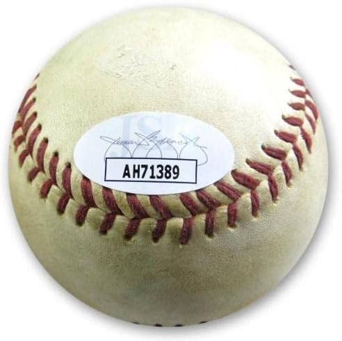 Бейзболни Къбс с Автограф Сами Соса Хуан Кастро JSA AH71389 С Две Автограф - Бейзболни Топки С Автографи