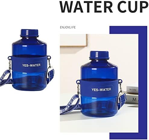 Голям Капацитет 800 мл Персонални Пластмасова Чаша Запечатани Tritan, Без BPA Спортна Пластмасова Бутилка За Вода Летни Отношение Кофа