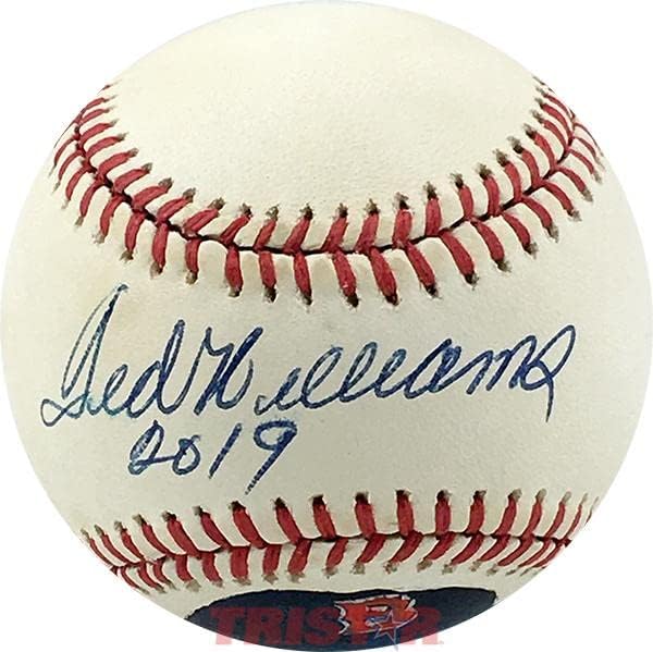 Официален представител на Американската лига бейзбол с Автограф на Тед Уилямс С Надпис 2019 - Бейзболни топки С Автографи