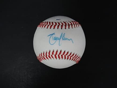 Ранди Джонсън Подписа Бейзболен Автограф Auto PSA/DNA AK23345 - Бейзболни топки с Автографи