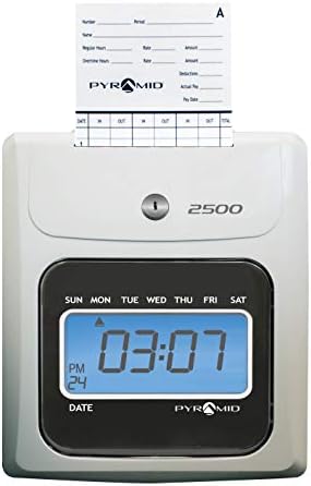 Комплект Pyramid Time Systems 2500K1, състоящ часовници с автоматично нивелиране модели на 2500 и най-добрите натоварване, 100 временни