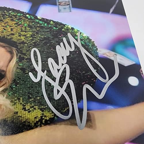 Лейси Еванс подписа снимка 8x10 дива-суперзвезда на WWE Мейси Эстреллы-Kadlec