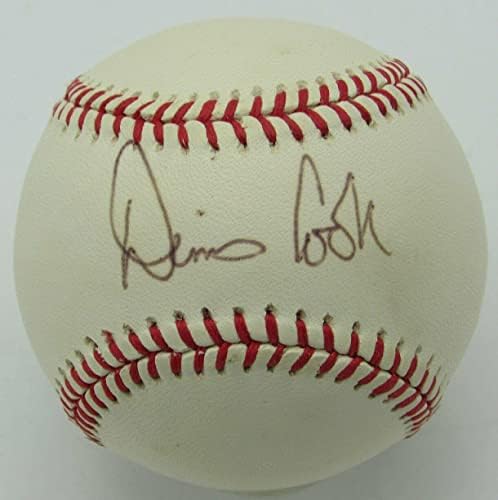 Денис Кук Сан Франциско Джайентс С автограф OAL Baseball 163010 - Бейзболни топки с автографи