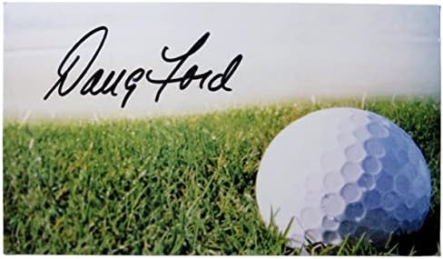 Дъг Форд Шампион на Мастърс 1957 г. С Автограф / Снимка Топка за голф 3, 5x6 - Топки за голф с Автограф