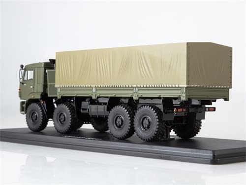 Стартови Мащабни Модели за Армейского Тежък Борда на камион КАМАЗ-6560 8х8 с Навес Каки 1/43 ABS, Завършен Модел на резервоара