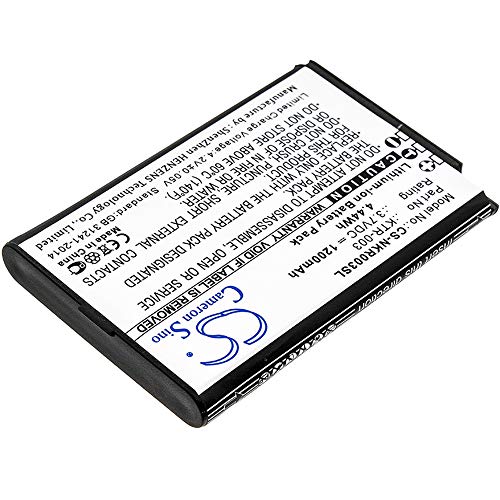 Батерия BXT-FOCUS 3,7 В/1200 мА за Datalogic MWH710A01, New 3DS, NN3DS